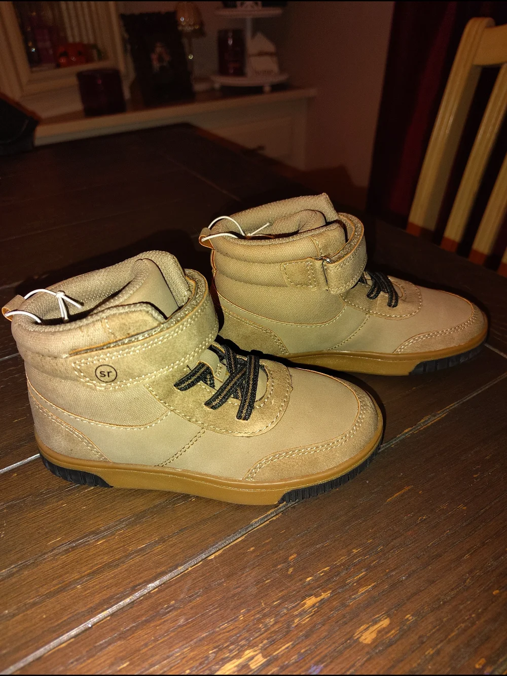 Stride Rite 360 Toddlers Tan High-Top Boots Sz. 10M